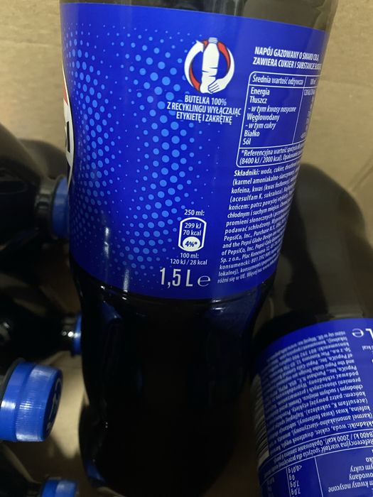 Pepsi cola 8 butelek 1.5 L Wrocław