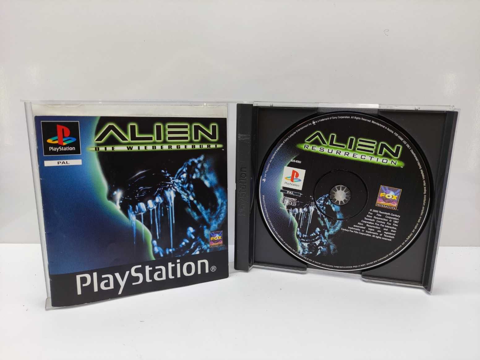 Alien Resurrection Sony PlayStation (PSX) Alien die wiedergeburt