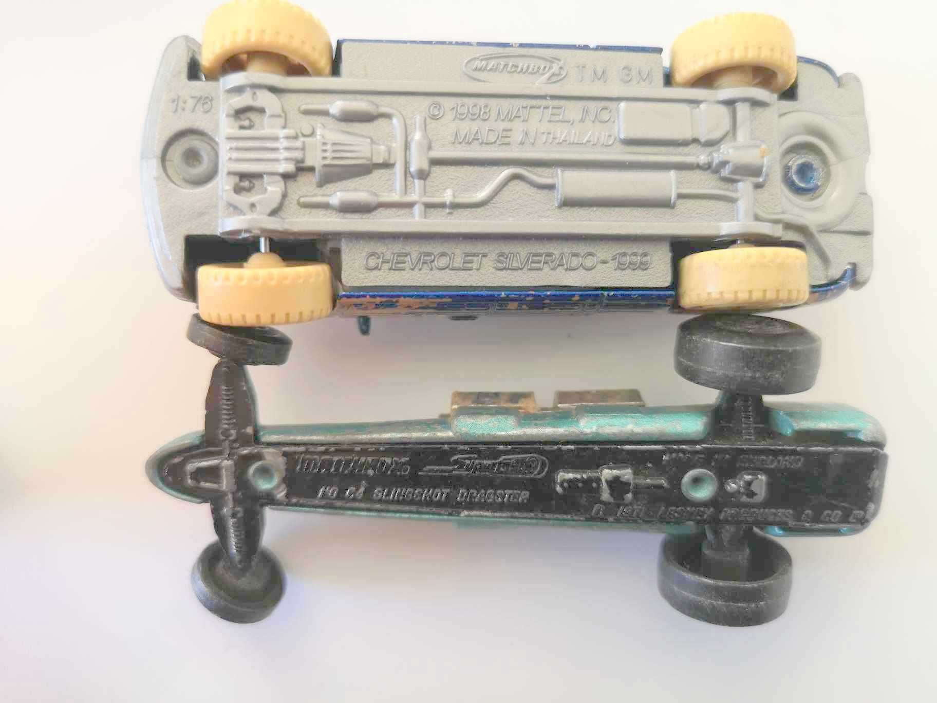 Starsze modele autek matchbox