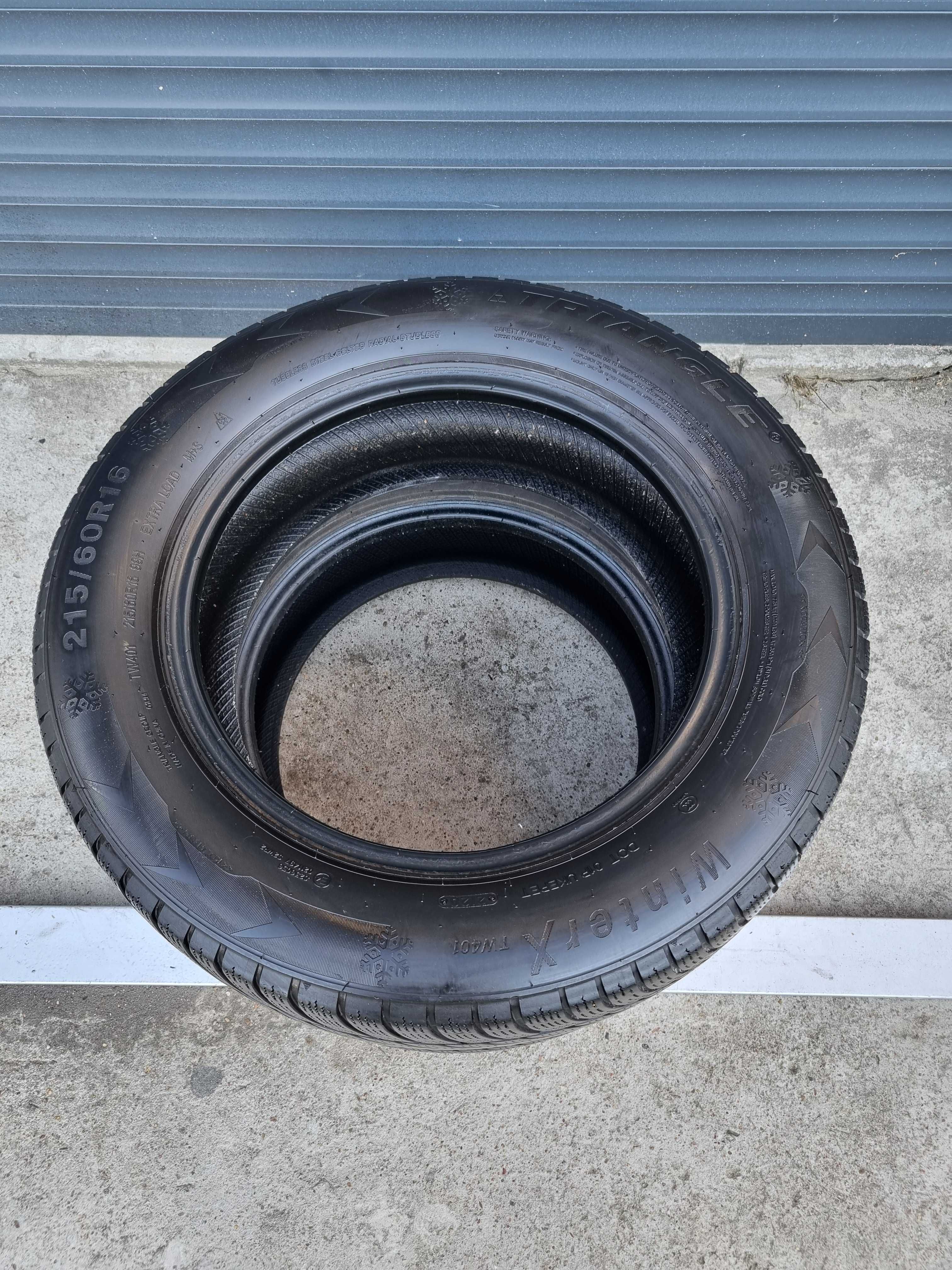Opony zimowe TRIANGLE WinterX TW401 215/60 R16 99H DOT 2020 PARA P212
