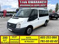 Ford Transit 1 ROK GWARANCJI W CENIE AUTA, Zamiana, 9 osobowy, Klima, Fajny Stan