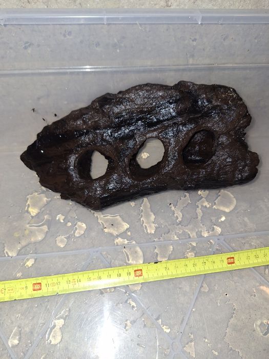 Lignit do akwarium, grota