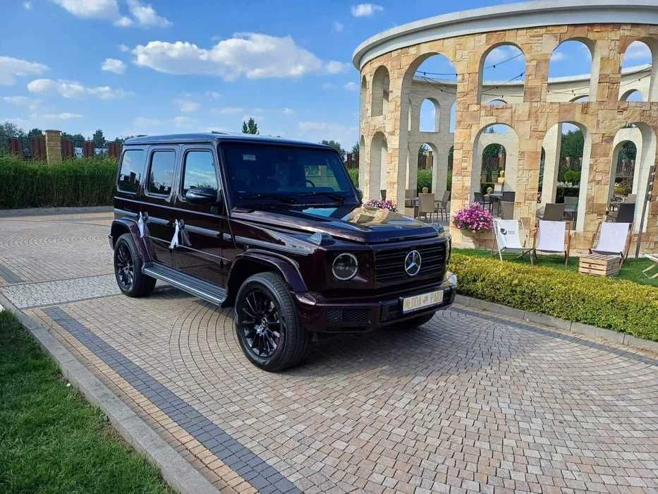 Auto na wesele samochód do ślubu wynajem auta Mercedes G Rzeszów