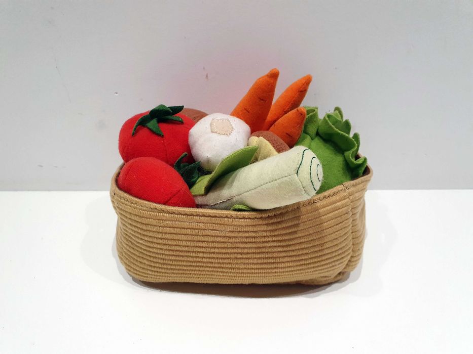 IKEA DUKTIG Komplet warzyw kuchnia por marchewka pomidor ogórek sałata