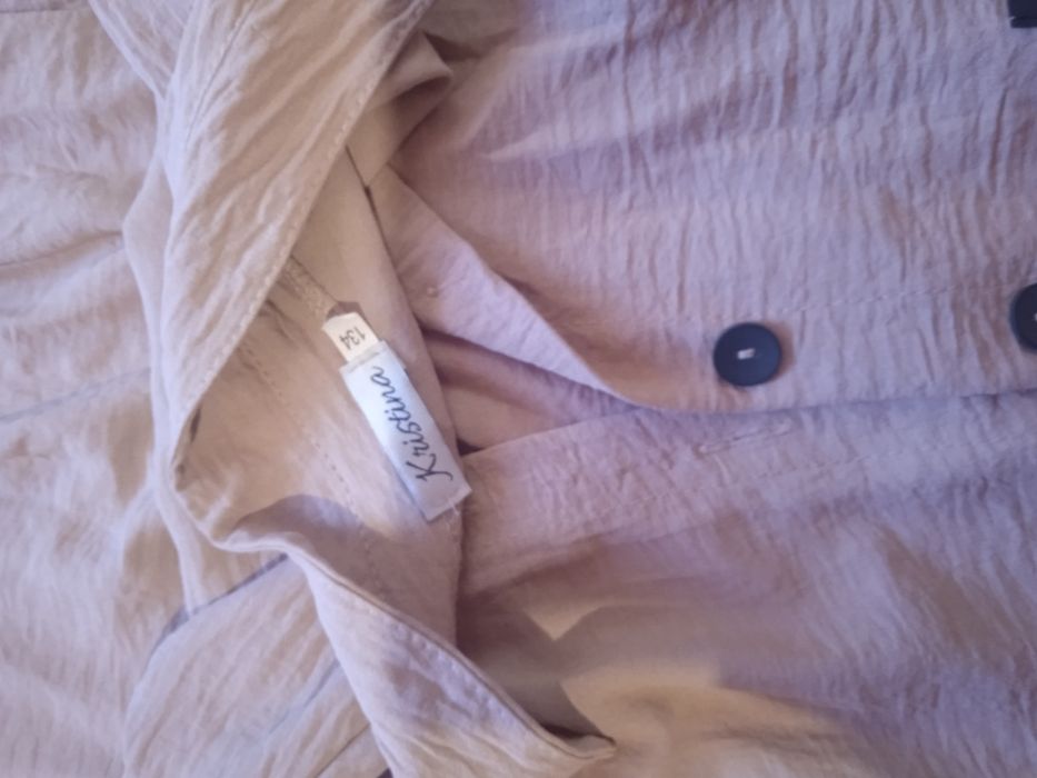 Костюм штани та рубашка жатка,134 розмір