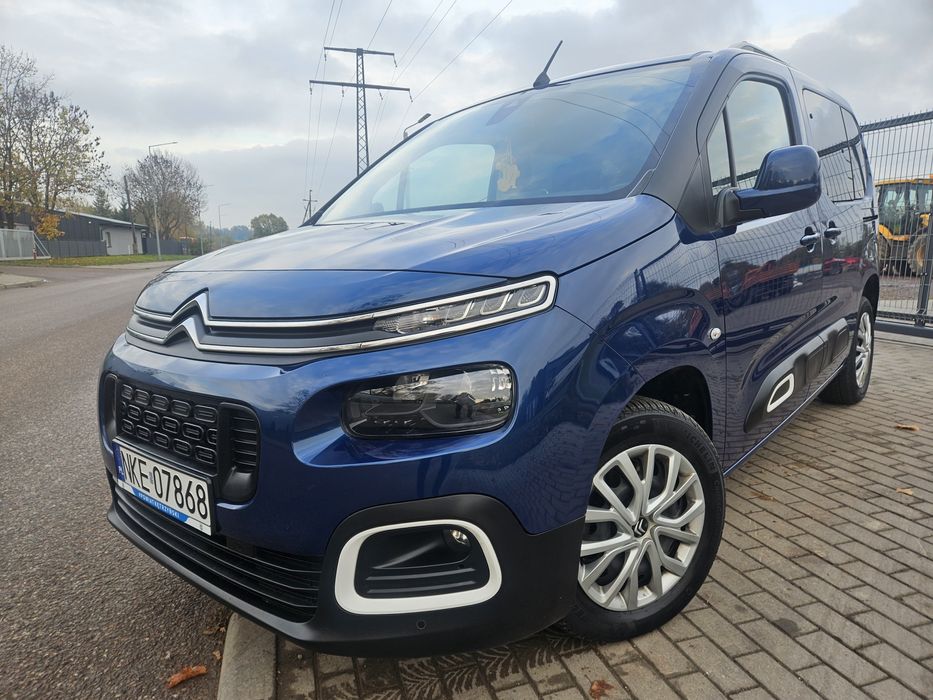 Citroen Berlingo 2021rok 1.2 benzyna 130km automat serwis bezwypadkowy