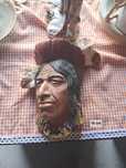 Estatua de indio antiga