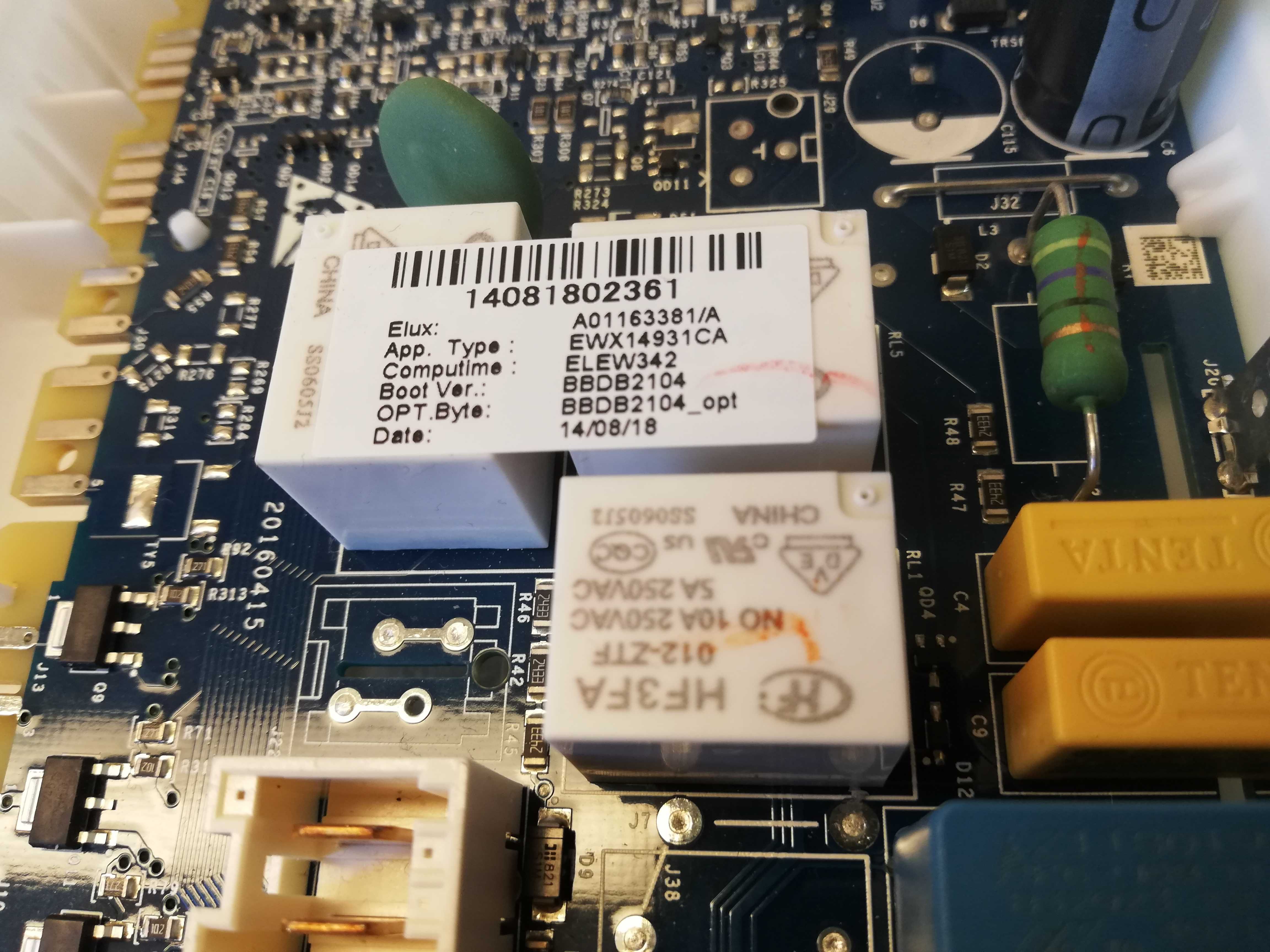 Moduł główny pralki AEG 7000 Series Lavamat LTX7E272P - Pro Steam