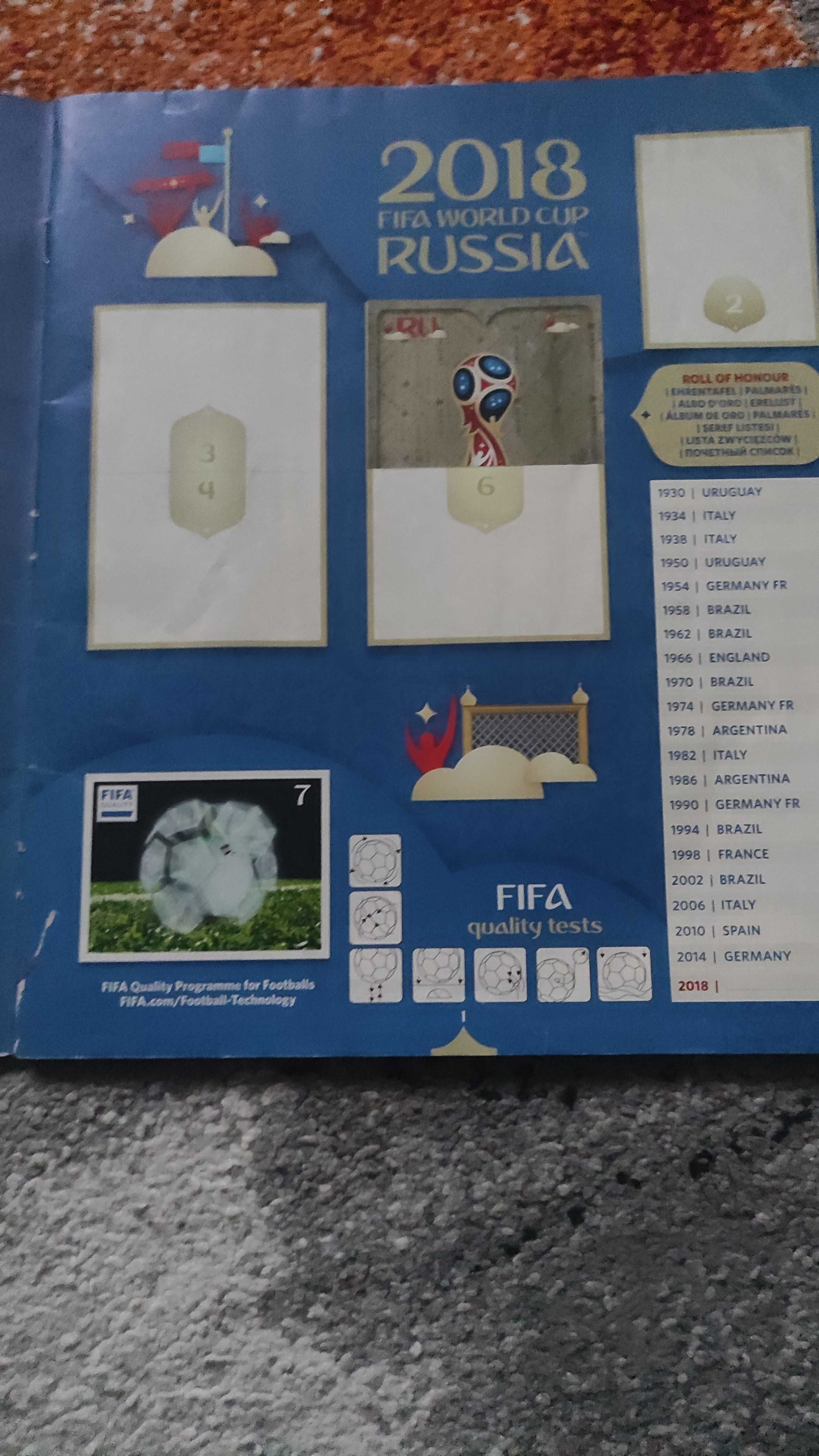 FiFA world cup Russia 2018 Panini