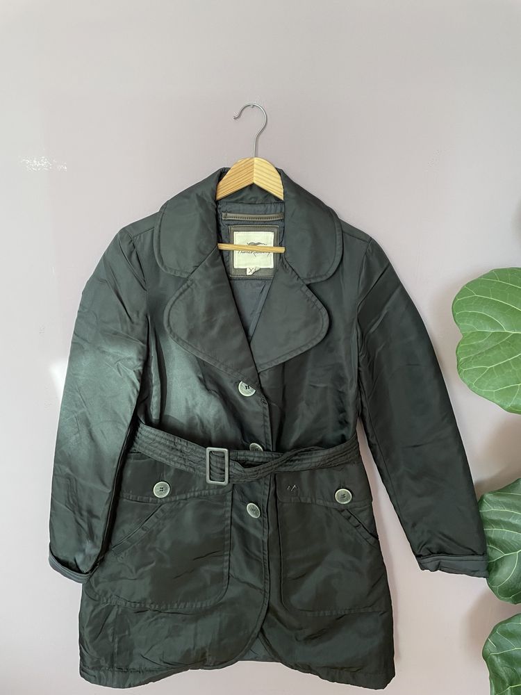 trench coat preto da burberry Original tamanho S