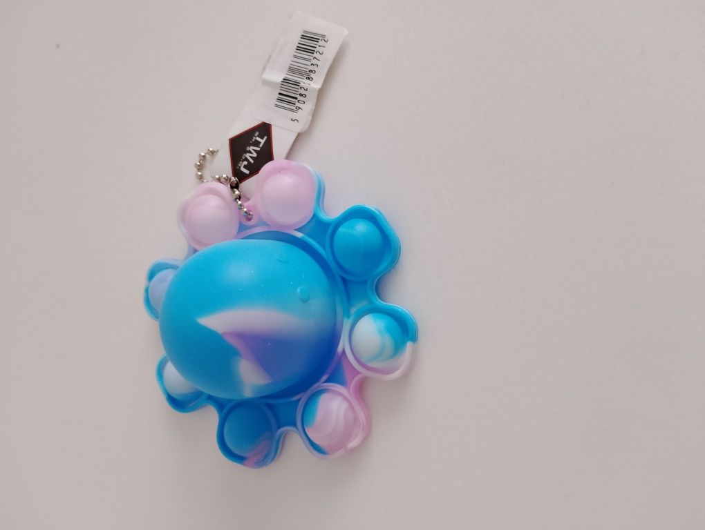 Zawieszka antystresowa Fidget Toy PUSH BUBBLE POP IT OCTAPUS CONVERTIB