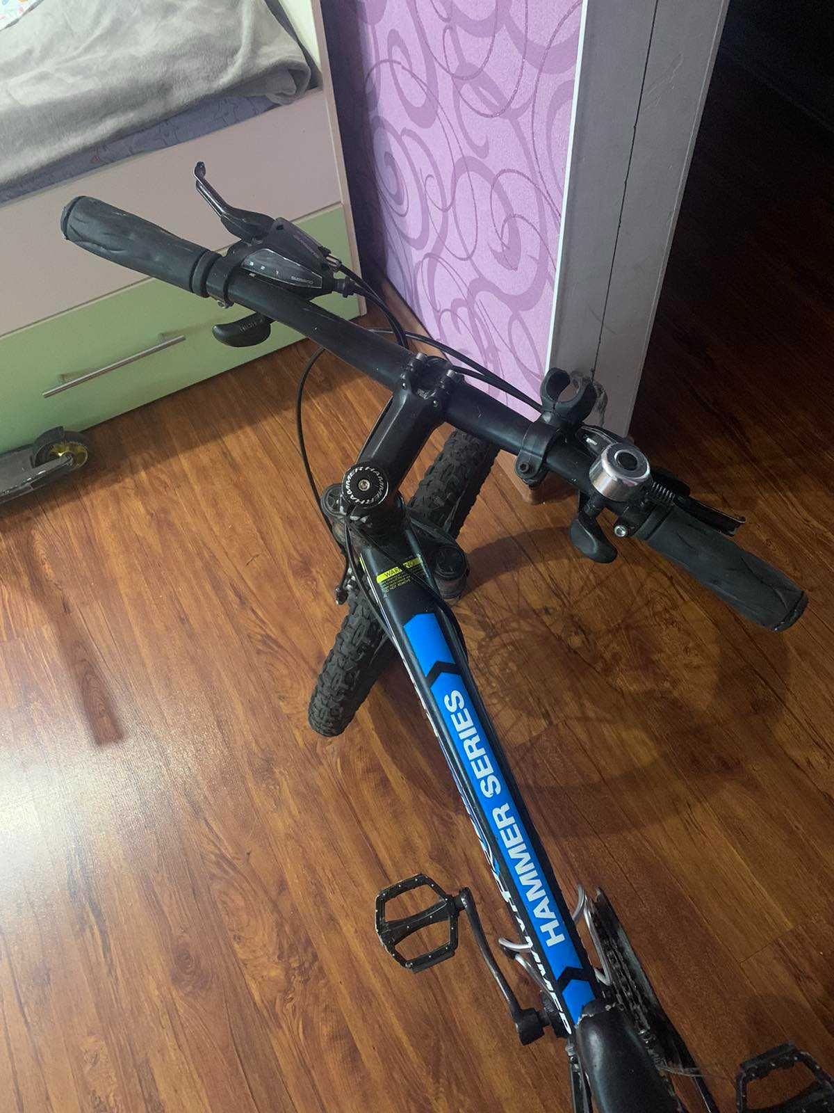 Гірський підлітковий велосипед HAMMER S200 Колёса 20’’х2,25, Рама 12’’