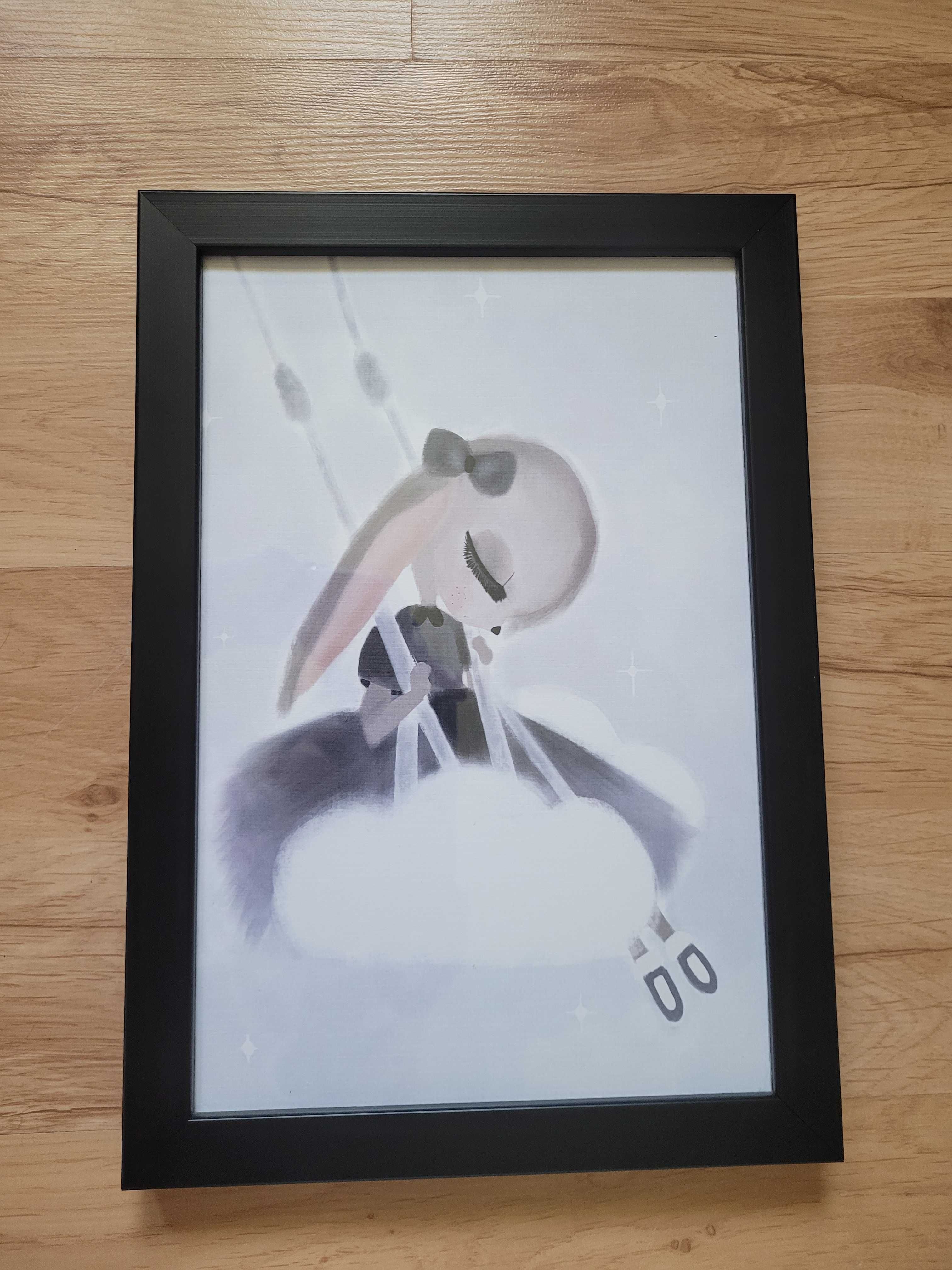 Plakat w ramce dla dziewczynki
