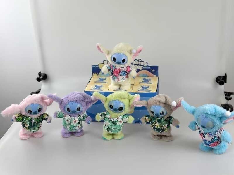 Стіч стич секретний рідкісний лабубу labub ходить, музика