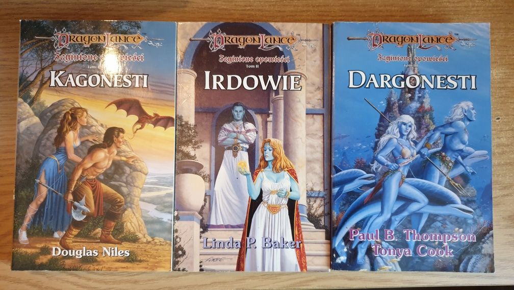 Dragonlance saga Zaginione opowieści tomy 123