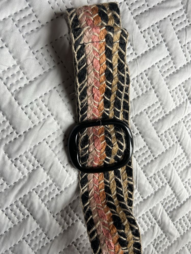 Oryginalny pasek hand made rękodzieło