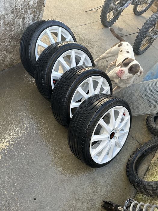 Vendo ou troco jantes 17 5x100 7,5J