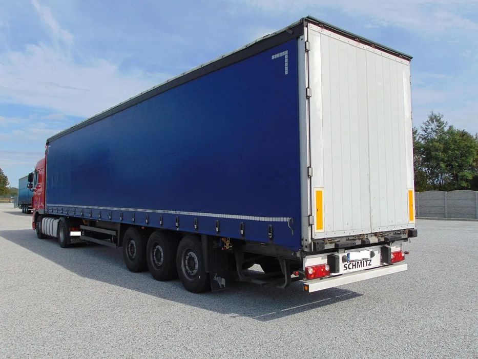 Schmitz Cargobull NACZEPA SCHMITZ/ OSIE SAF  Standard, Osie SAF, Nowe plandeki