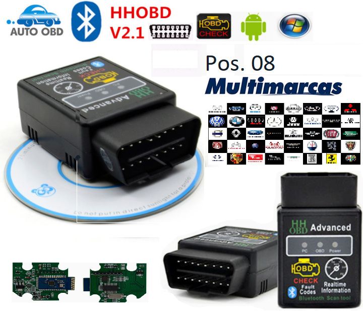 Máquina de Diagnóstico Profissional OBD Automóvel/Camião multi-marcas