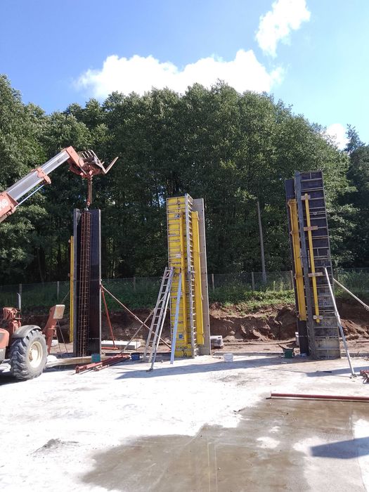 Usługi budowlane, budowa domu, stan surowy, żelbet, murowanie