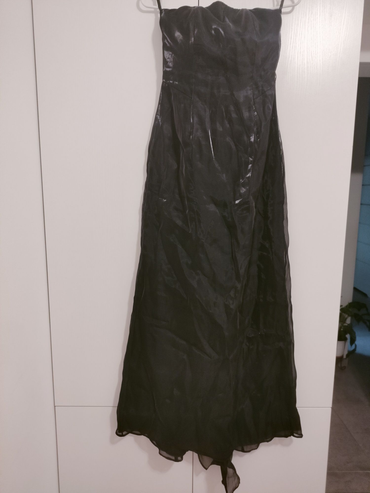 Sukienka wieczorowa Dorothy Perkins 34/36 czarna maxi