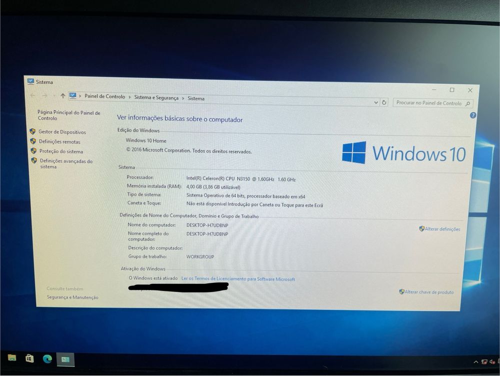 Computador completo - Desktop+monitor+teclado+rato