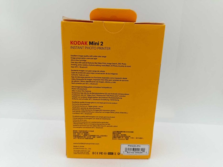 Przenośna Cyfrowa Drukarka do ZDJĘĆ KODAK MINI 2 od Loombard Jarocin