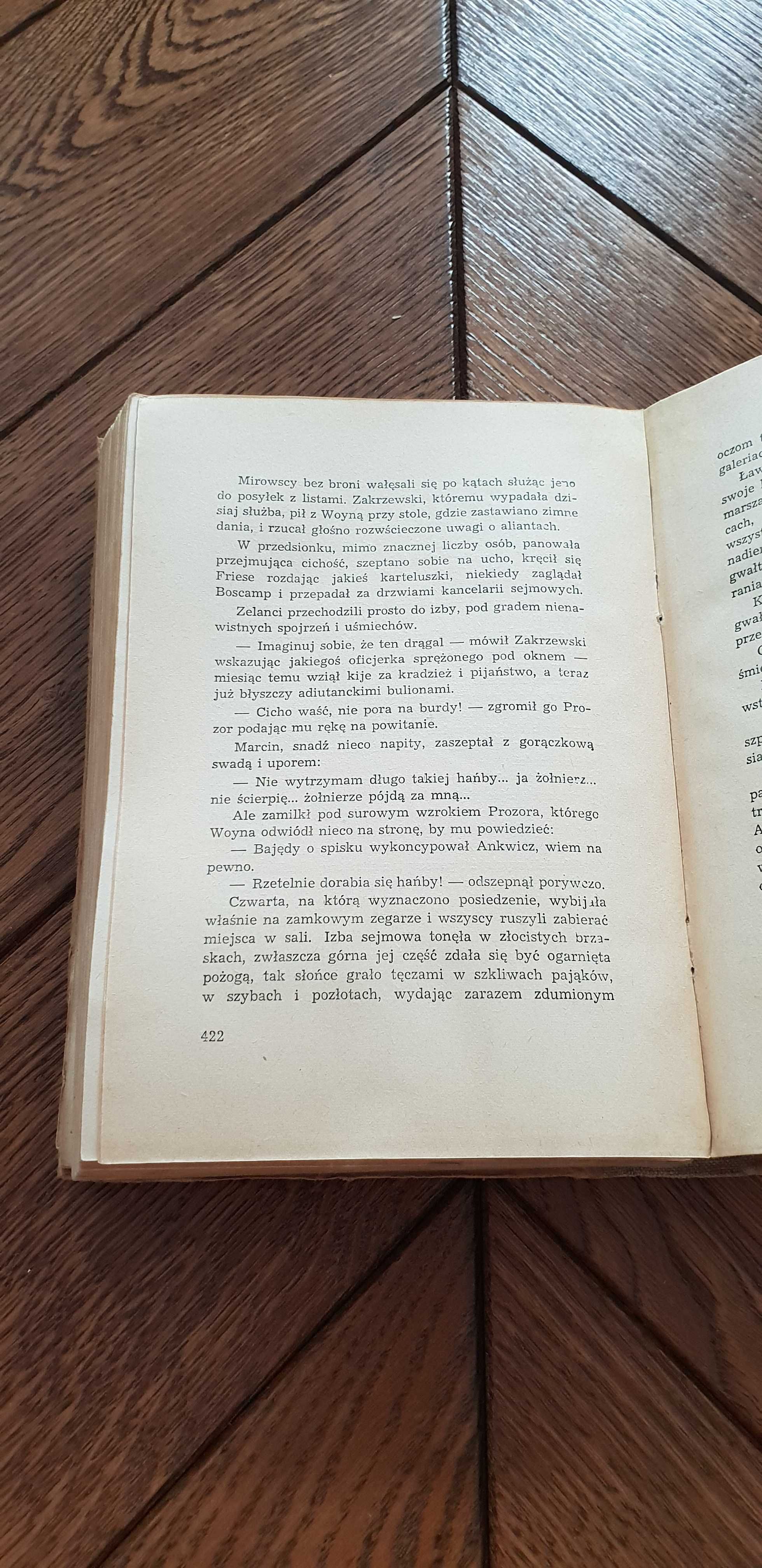 Książka rok 1949 "Rok 1794 Ostatni Sejm Rzeczypospolitej" Reymont