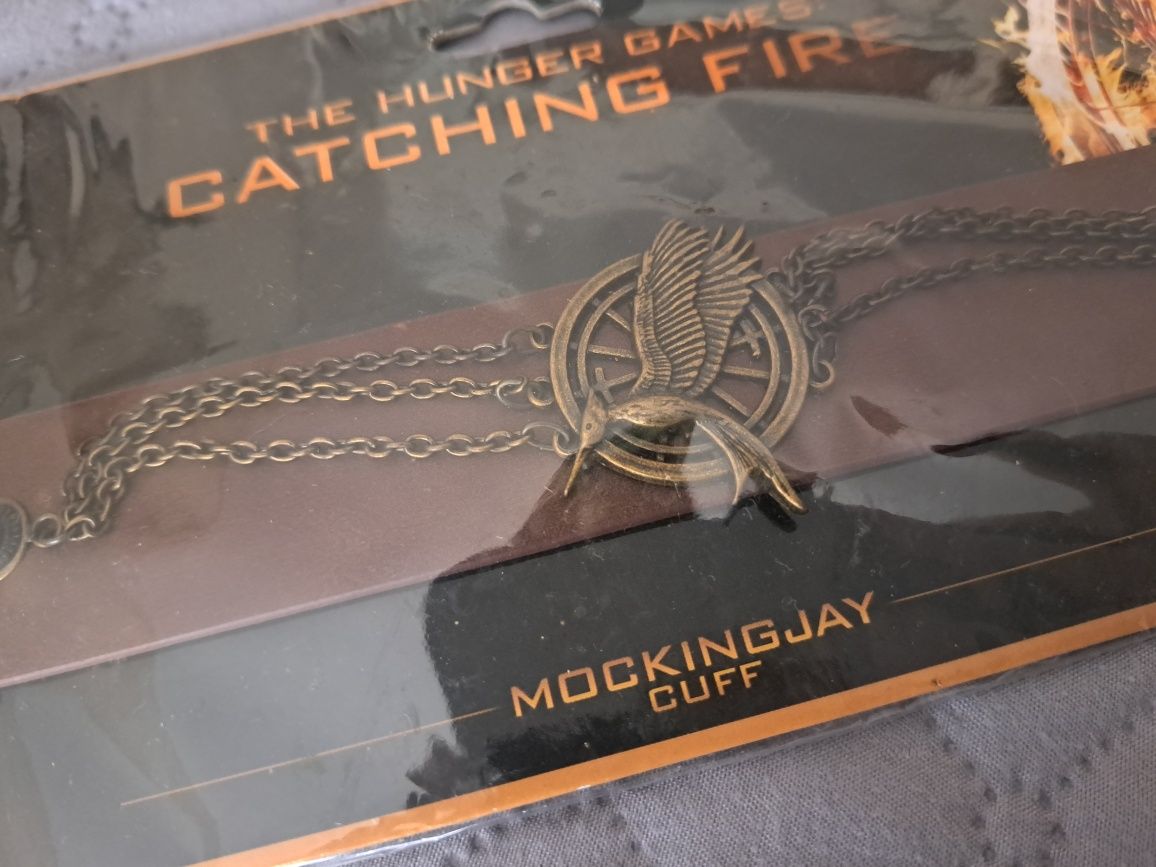 Hunger Games Jogos da Fome bracelete mockinjay mimo gaio - NOVO SELADO