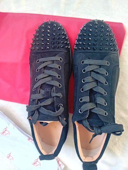 #Christian Louboutin buty czarne kolce 47
