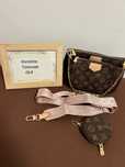 Listonoszka torebka louis vuitton multi pochette skora
