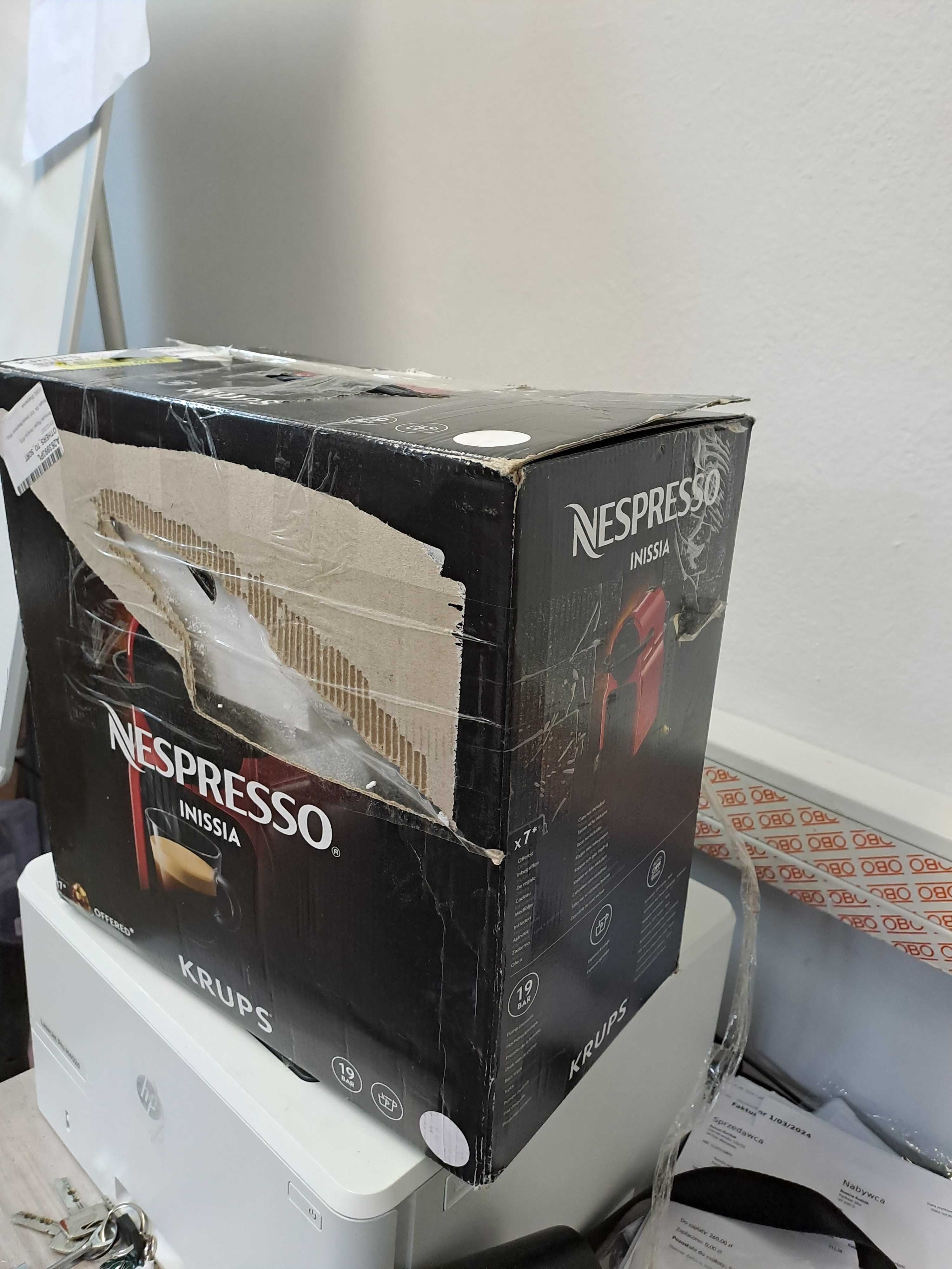 Ekspres kapsułkowy KRUPS Nespresso Inissia XN1001