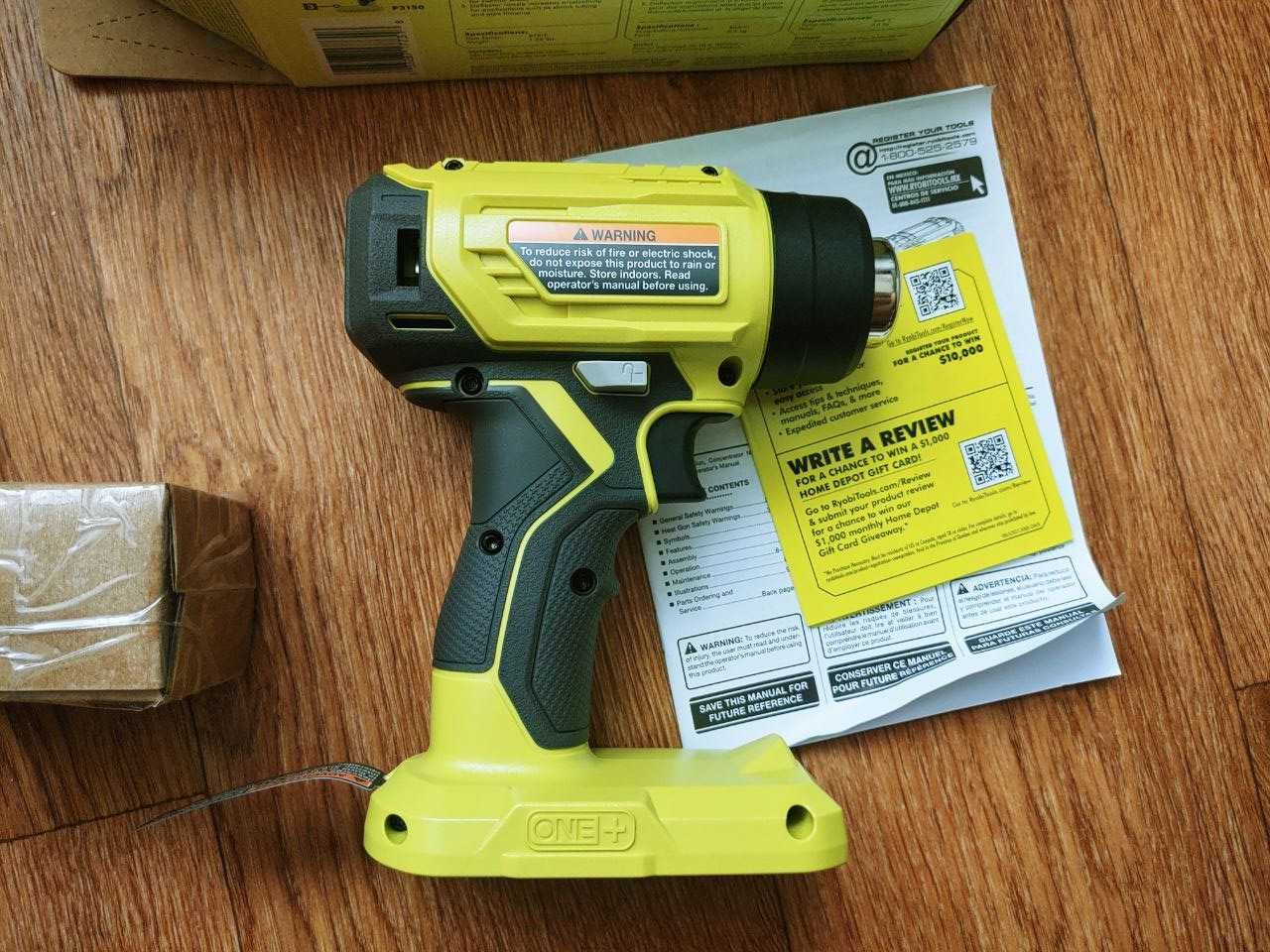 Аккумуляторный фен Ryobi ONE+ P3150 18V