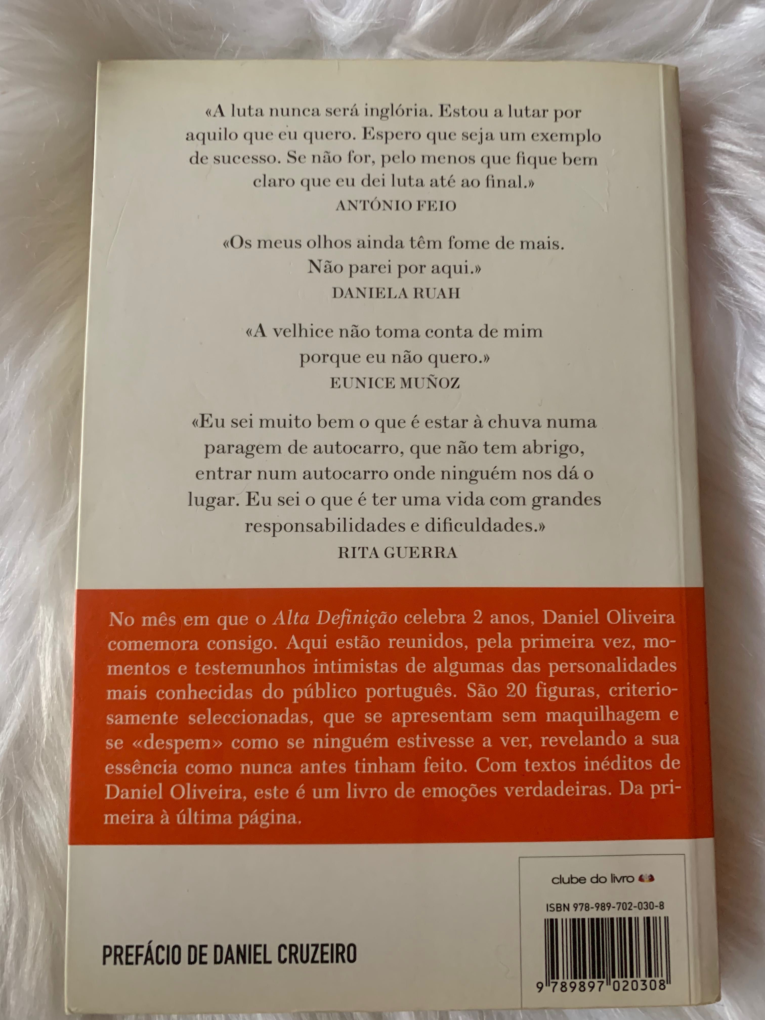 Livro “Alta Definição: o que dizem os teus olhos”