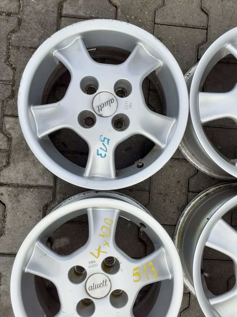 Felgi aluminiowe  VW 4x100 6Jx14 ET37 Nr.513