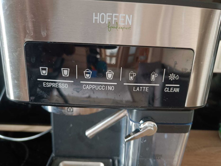 Ekspres ciśnieniowy Hoffen Food Expert ze spieniaczem do mleka
