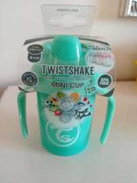 Nowy! Kubek niekapek Twistshake pastelowy zielony