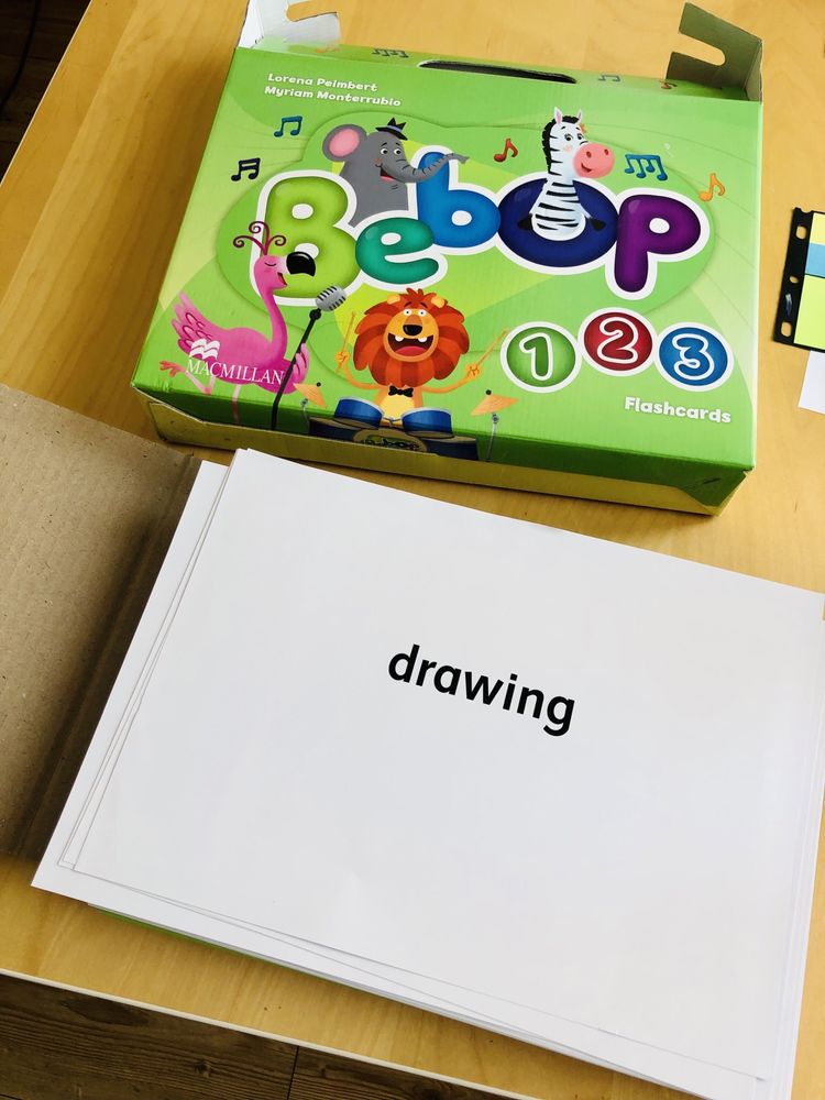 Beebop 1 2 3 flashcards