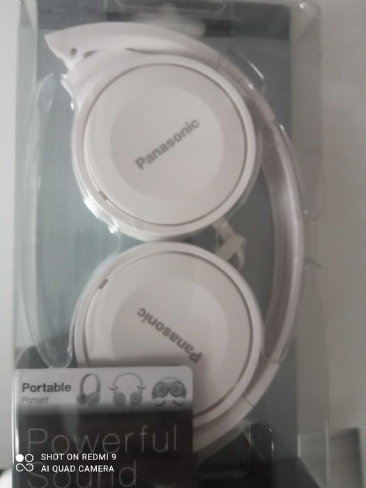 Słuchawki na uszne przewodowe Panasonic