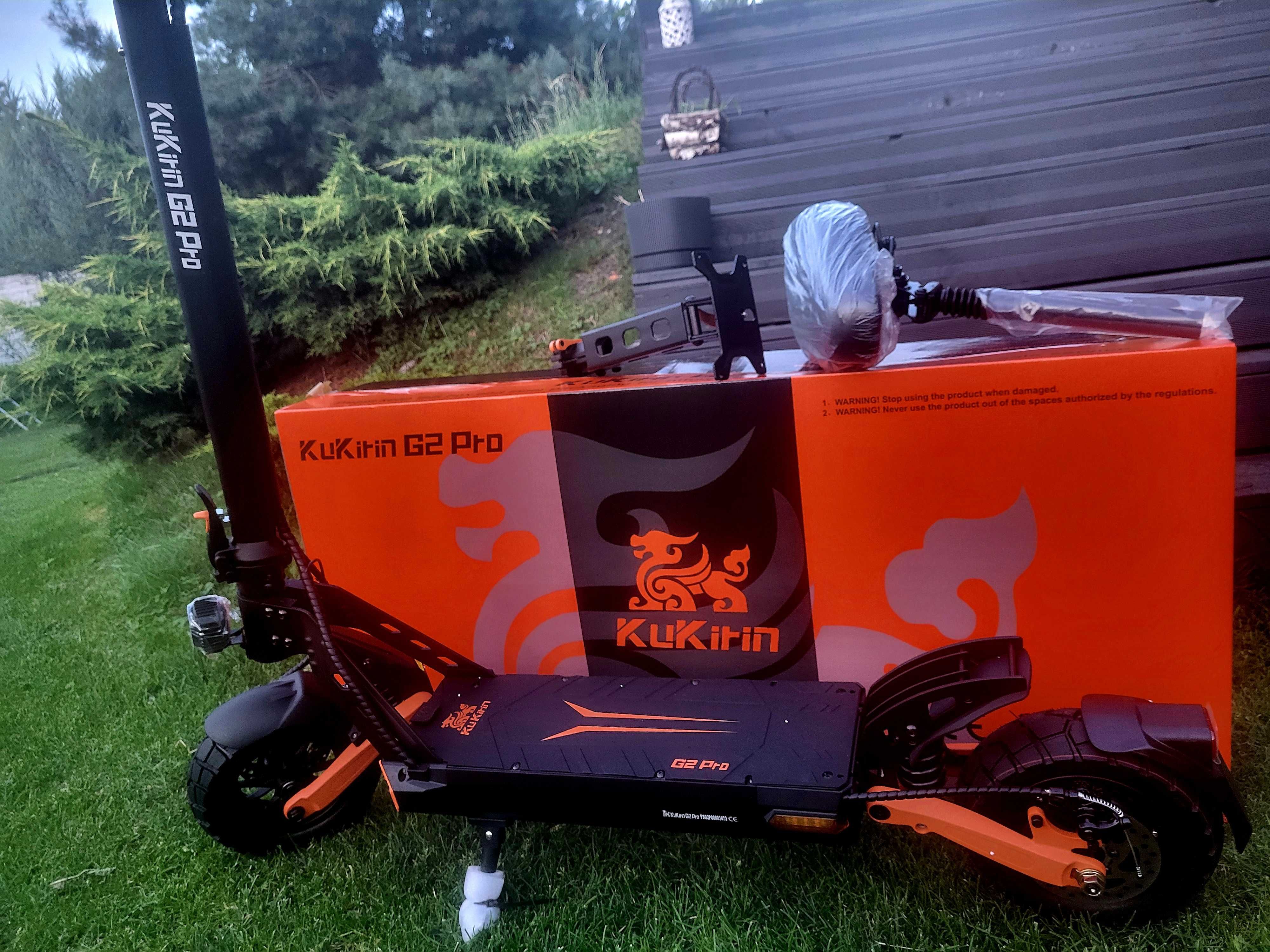Hulajnoga elektryczna Kukirin G2 Pro 15Ah 1000W 55km 45km/h model 2025