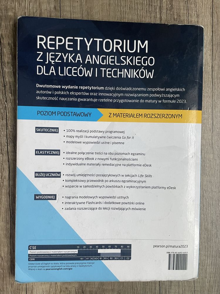 Repetytorium angielski matura 2023 tom 1