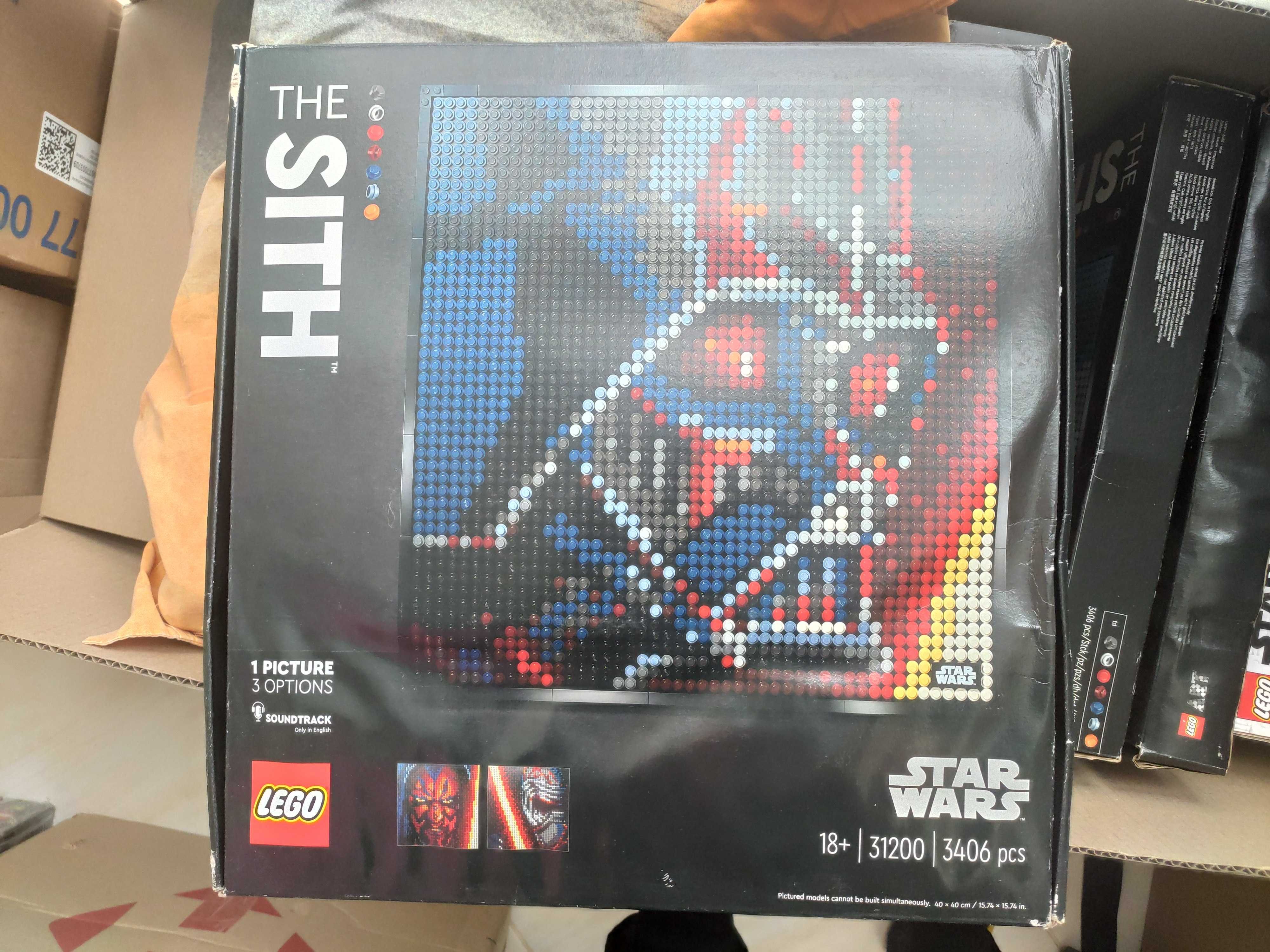 Новий Lego Star Wars 31200 Art The Sith Portrait