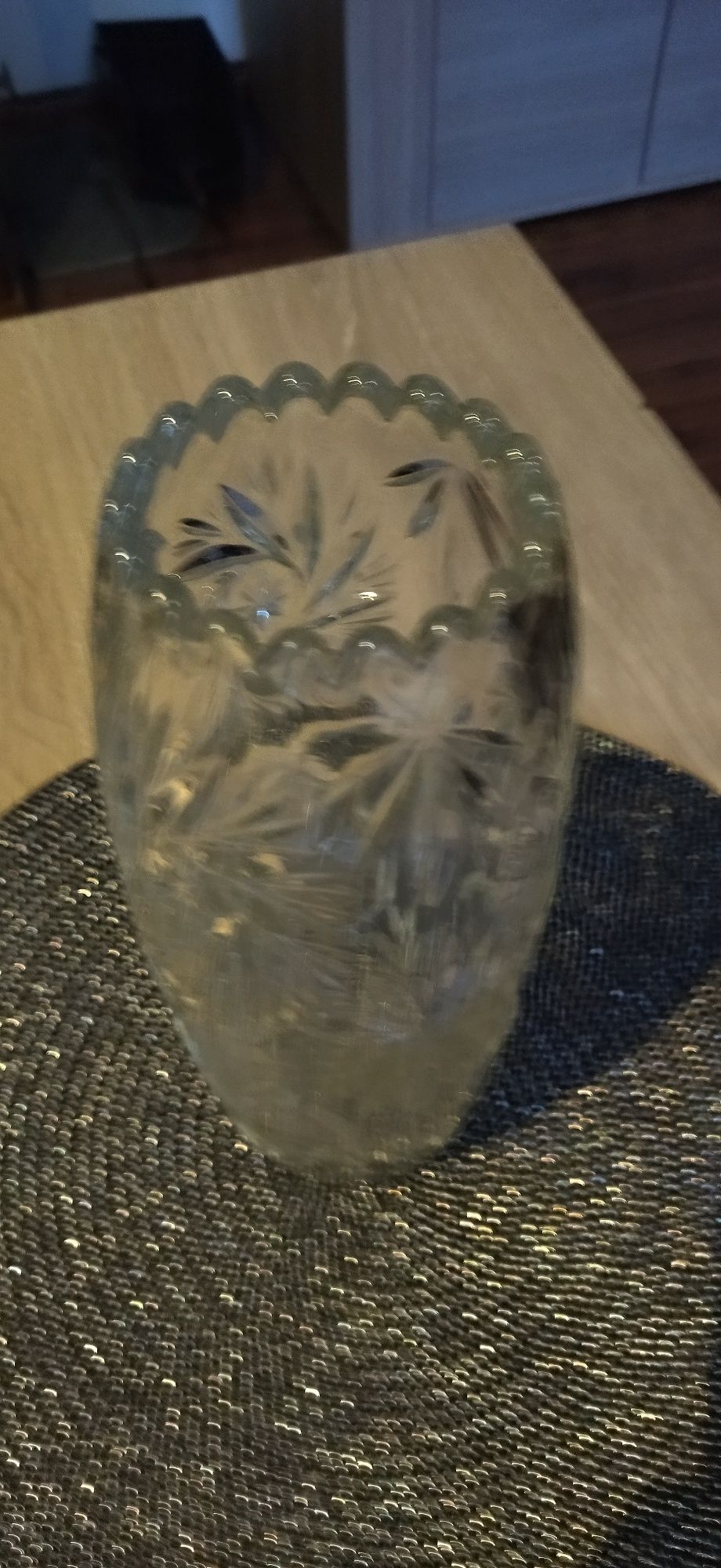 Wazon kryształ z PRL