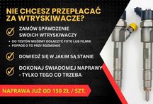 Wtryski cdi cdti hdi dci tdi 1.3 1.5 1.6 1.7 2.2 2.0 3.0 regeneracja
