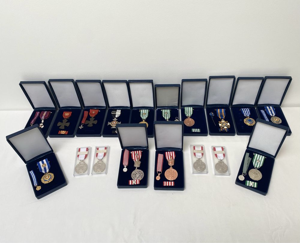 Condecorações medalhas militares polícia