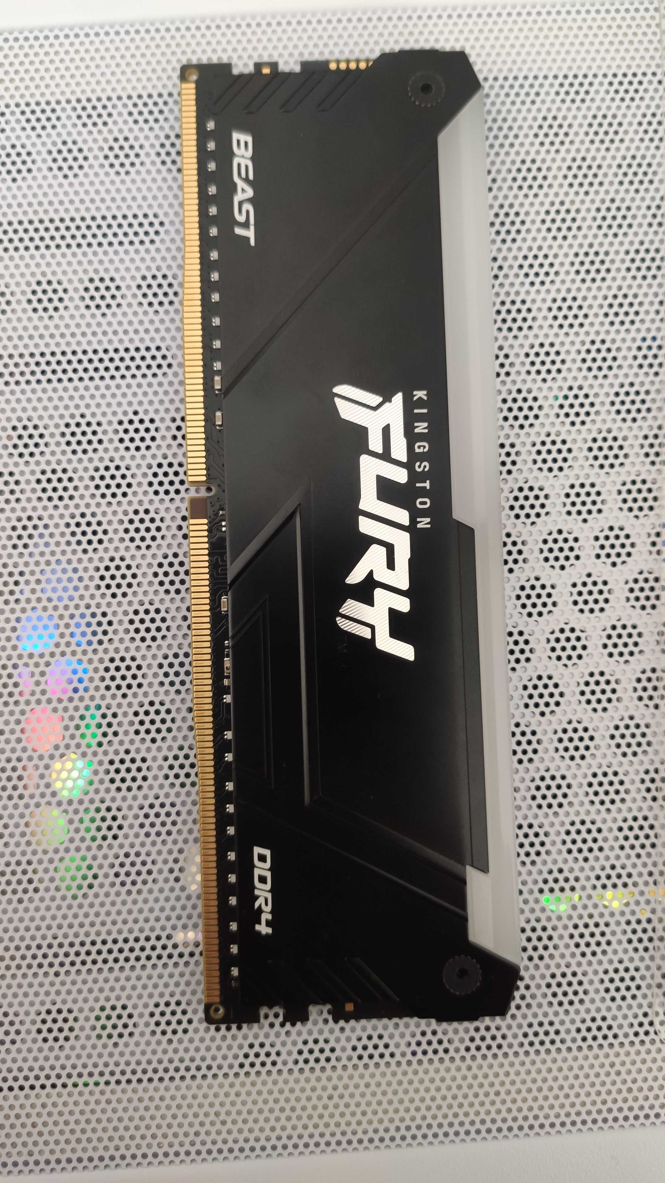 Оперативна пам'ять Kingston Fury DDR4 32GB 3200MHz Beast RGB PC4-25600