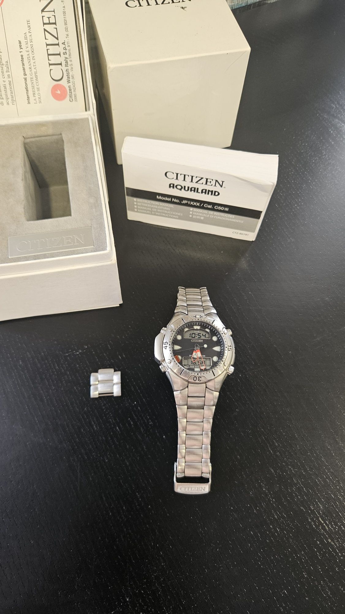 Citizen JP1060 Aqualand Promaster – Completo e em Estado Impecável