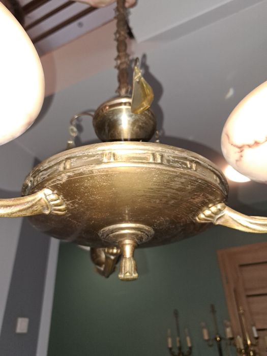 Stara ładna lampa sufitowa