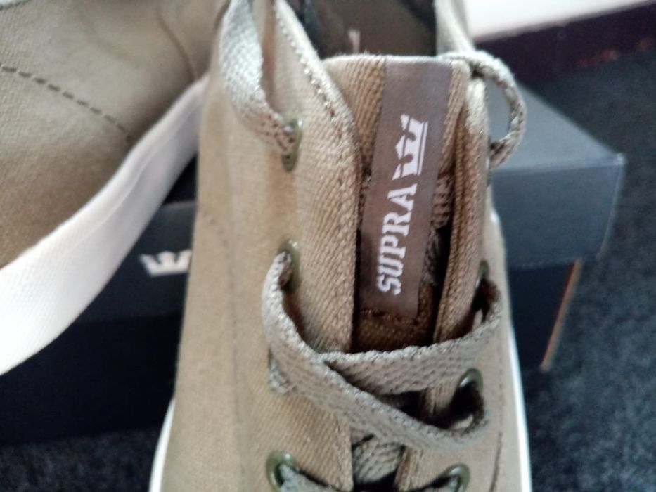 Sapatilhas Supra Olive (Novas e Originais)