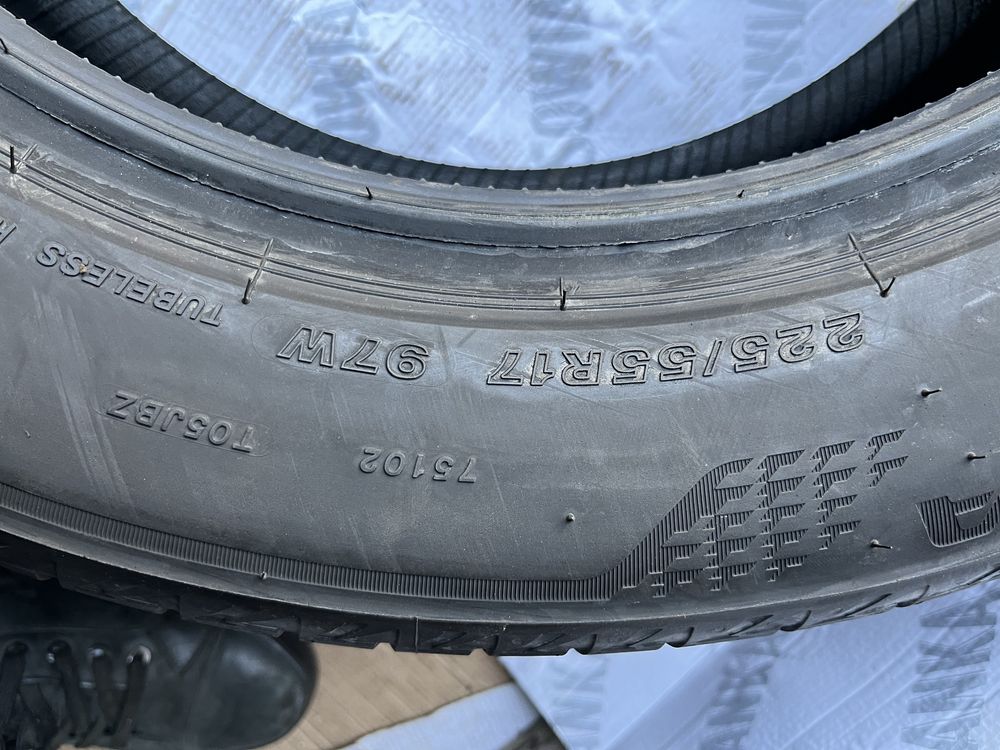 1szt. 225/55/17 Bridgestone Turanza T005*  Pojedynka 2022 rok